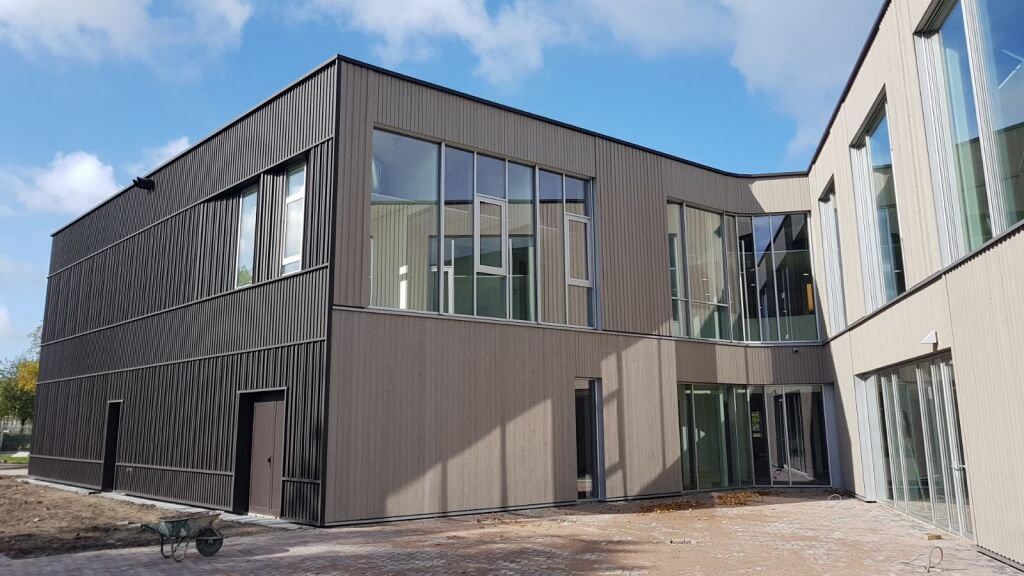 ROC de Friese poort achteraanzicht