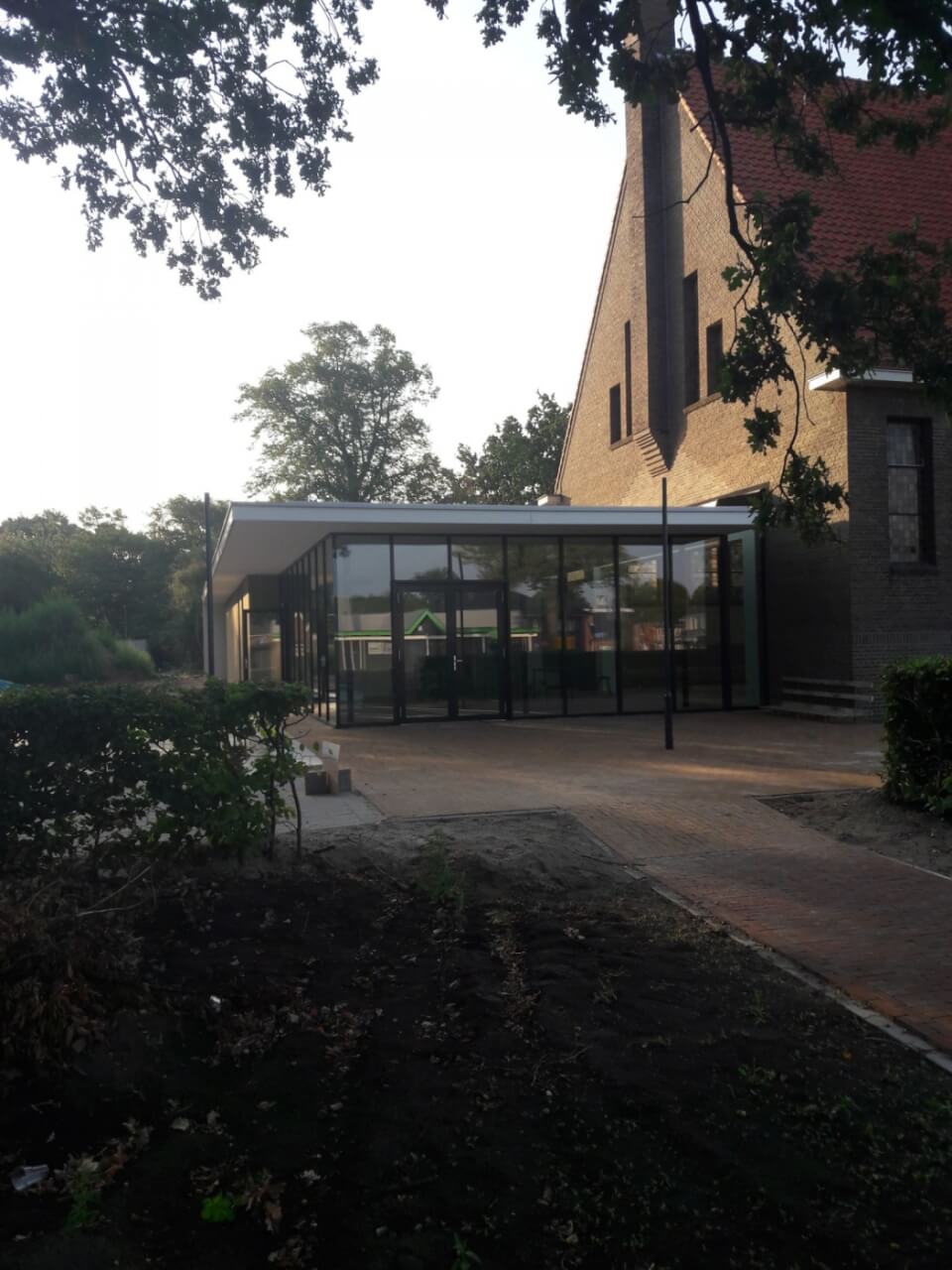 Kerk Schoonebeek rechter zijaanzicht