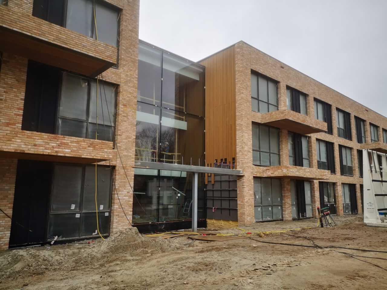 aluminium kozijnen en vliesgevels in Haren