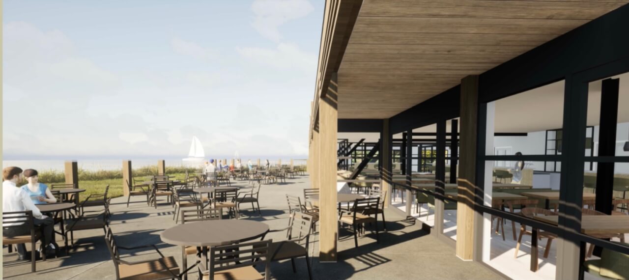 gerenoveerde aluminium kozijnen restaurant Leeuwarden